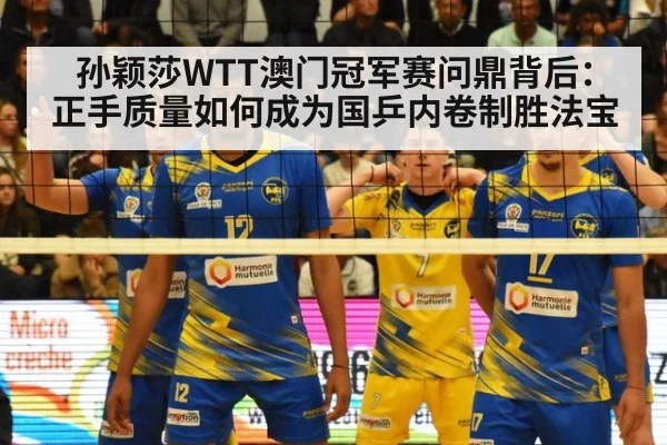 孙颖莎WTT澳门冠军赛问鼎背后：正手质量如何成为国乒内卷制胜法宝